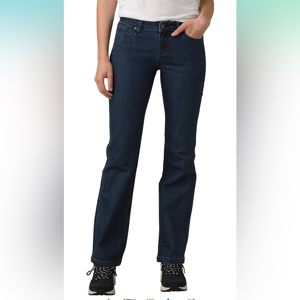 Prana *NWT women's jeans size 8/32 Jada Jean $99 retail Indigo mid-rise